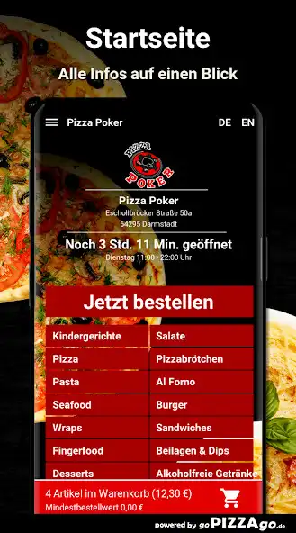 Play Pizza Poker - Darmstadt as an online game Pizza Poker - Darmstadt with UptoPlay