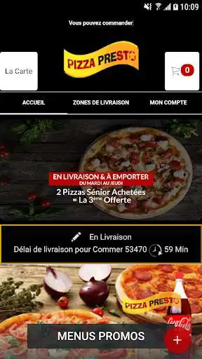 Play Pizza Presto as an online game Pizza Presto with UptoPlay