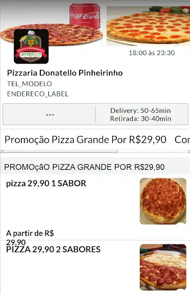 Play Pizzaria Donatello Pinheirinho as an online game Pizzaria Donatello Pinheirinho with UptoPlay