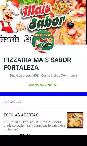 Play APK Pizzaria Mais Sabor Oficial  and enjoy Pizzaria Mais Sabor Oficial with UptoPlay com.delivery.pizzariaMaisSabor