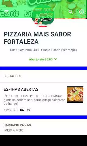 Play APK Pizzaria Mais Sabor Oficial  and enjoy Pizzaria Mais Sabor Oficial with UptoPlay com.delivery.pizzariaMaisSabor