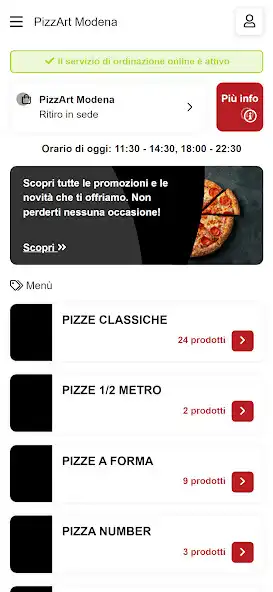 Play PizzArt Modena as an online game PizzArt Modena with UptoPlay