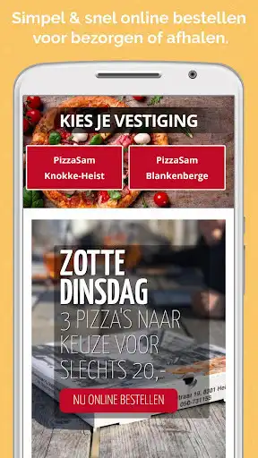Play Pizza Sam  and enjoy Pizza Sam with UptoPlay