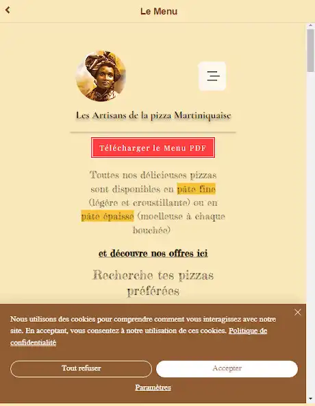 Play PIZZAS MARTINIQUE as an online game PIZZAS MARTINIQUE with UptoPlay