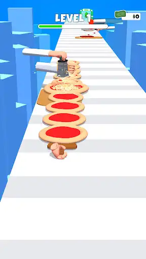 Play Pizza Stack 3D as an online game Pizza Stack 3D with UptoPlay