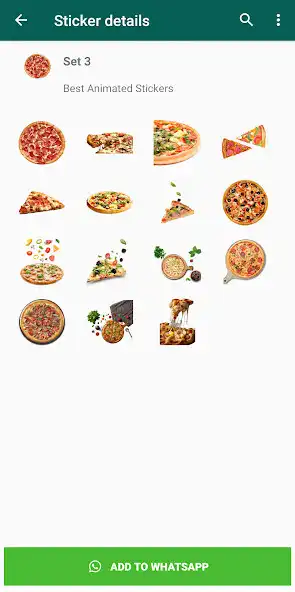 Play Pizza Stickers for WhatsApp as an online game Pizza Stickers for WhatsApp with UptoPlay
