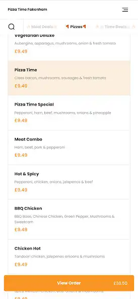 Play Pizza Time Fakenham as an online game Pizza Time Fakenham with UptoPlay