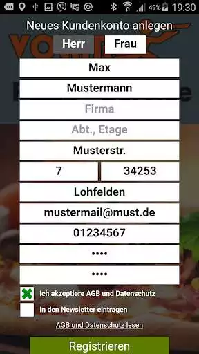 Play Pizza Volare Lohfelden as an online game Pizza Volare Lohfelden with UptoPlay