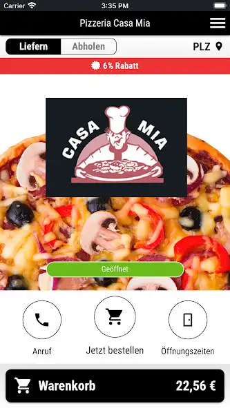 Play Pizzeria Casa Mia Marktsteft  and enjoy Pizzeria Casa Mia Marktsteft with UptoPlay