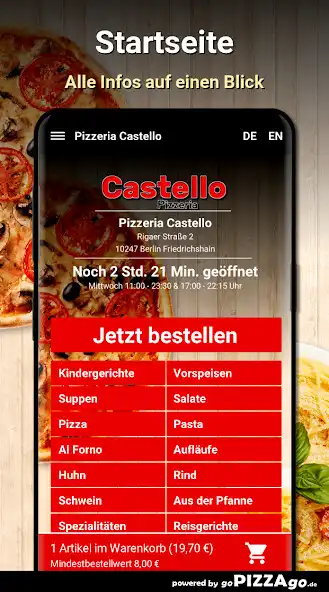 Play Pizzeria Castello Berlin Fried as an online game Pizzeria Castello Berlin Fried with UptoPlay