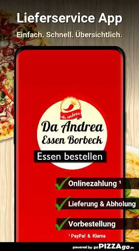 Play Pizzeria da Andrea Essen Borbeck  and enjoy Pizzeria da Andrea Essen Borbeck with UptoPlay