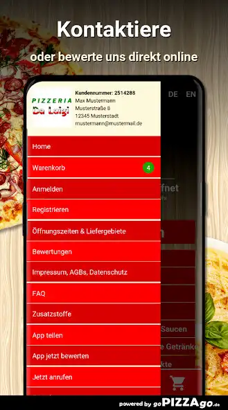 Play Pizzeria da Luigi Mainhausen as an online game Pizzeria da Luigi Mainhausen with UptoPlay