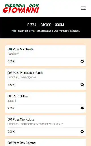 Play Pizzeria Don Giovanni (Seligenstadt) as an online game Pizzeria Don Giovanni (Seligenstadt) with UptoPlay