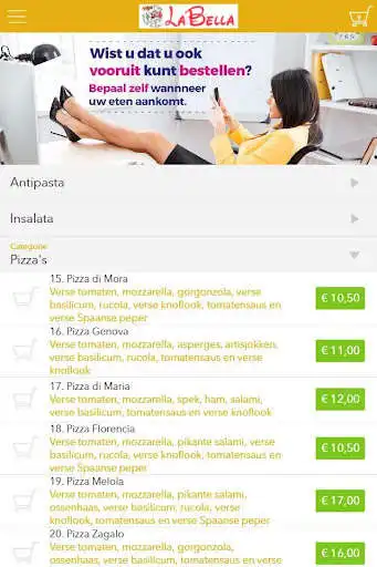 Play Pizzeria en Grill La Bella as an online game Pizzeria en Grill La Bella with UptoPlay
