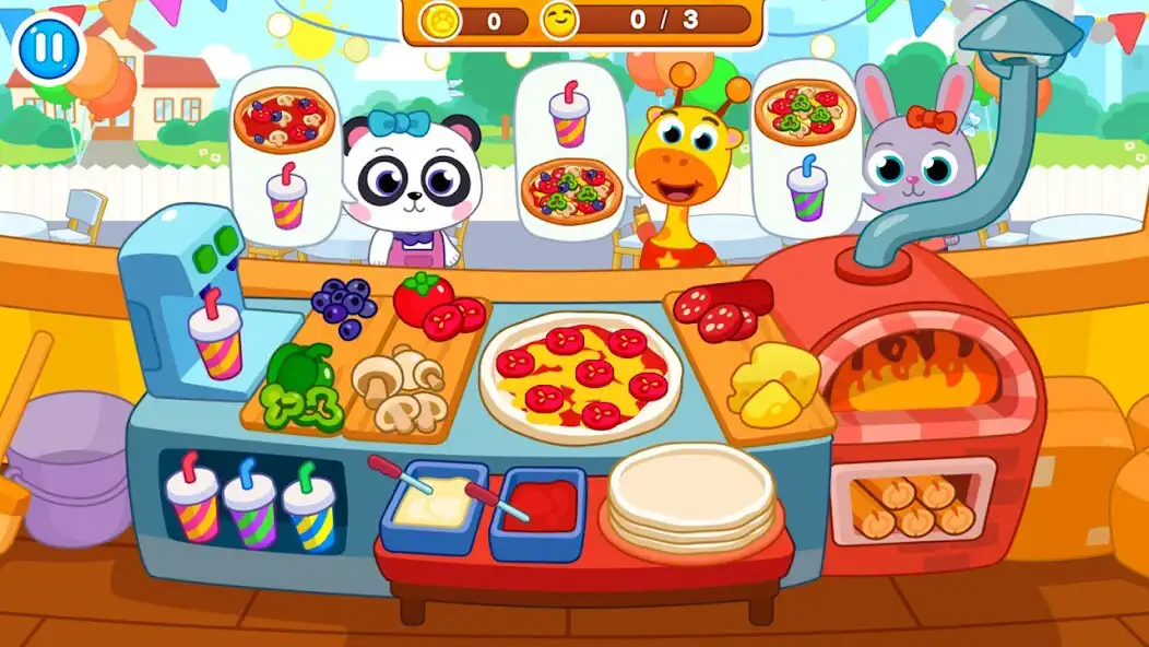 Play Pizzeria for kids as an online game Pizzeria for kids with UptoPlay