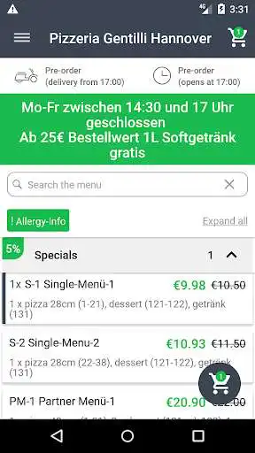Play Pizzeria Gentilli Hannover as an online game Pizzeria Gentilli Hannover with UptoPlay