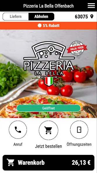 Play Pizzeria La Bella Offenbach  and enjoy Pizzeria La Bella Offenbach with UptoPlay