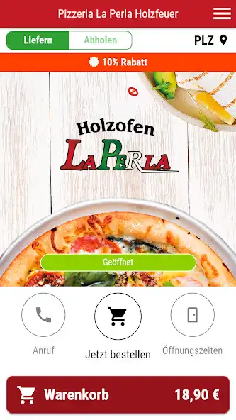 Play Pizzeria La Perla Holzfeuer  and enjoy Pizzeria La Perla Holzfeuer with UptoPlay