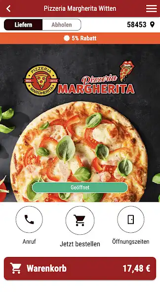 Play Pizzeria Margherita Witten  and enjoy Pizzeria Margherita Witten with UptoPlay