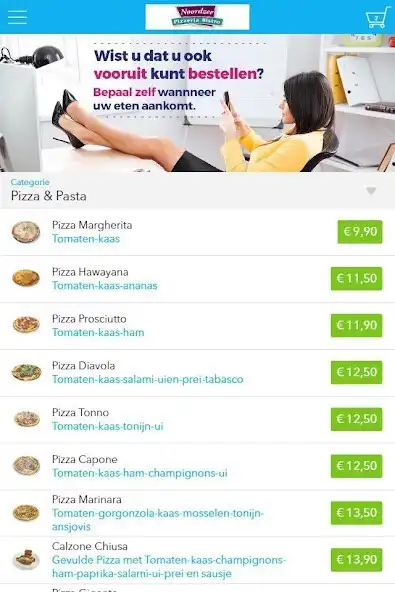 Play Pizzeria Noordzee as an online game Pizzeria Noordzee with UptoPlay