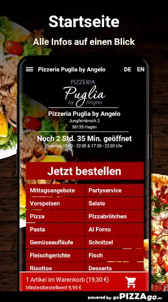 Play Pizzeria Puglia by Angelo Hage as an online game Pizzeria Puglia by Angelo Hage with UptoPlay