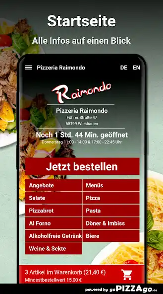 Play Pizzeria Raimondo Wiesbaden as an online game Pizzeria Raimondo Wiesbaden with UptoPlay
