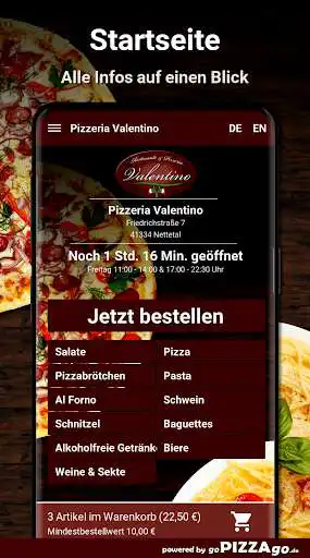 Play Pizzeria Valentino Nettetal as an online game Pizzeria Valentino Nettetal with UptoPlay