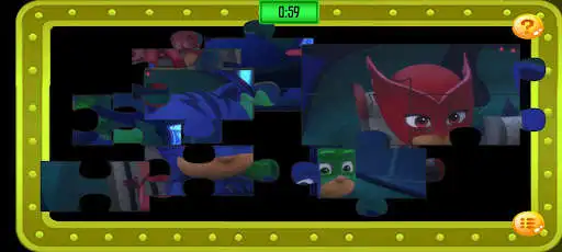Play pj boys puzzle jigsaw mask as an online game pj boys puzzle jigsaw mask with UptoPlay