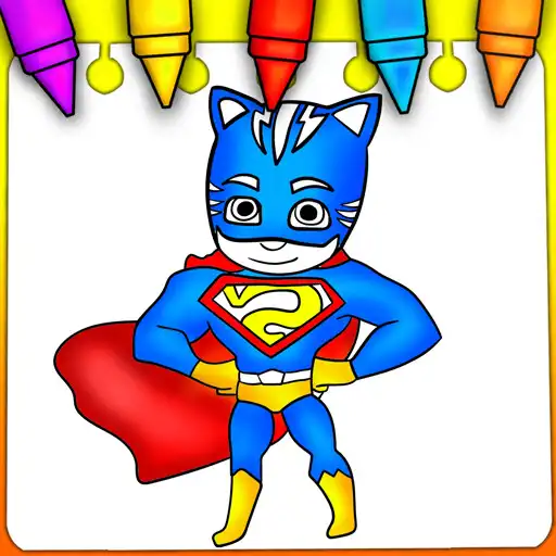 Play PJ Coloring Heroes Mask APK