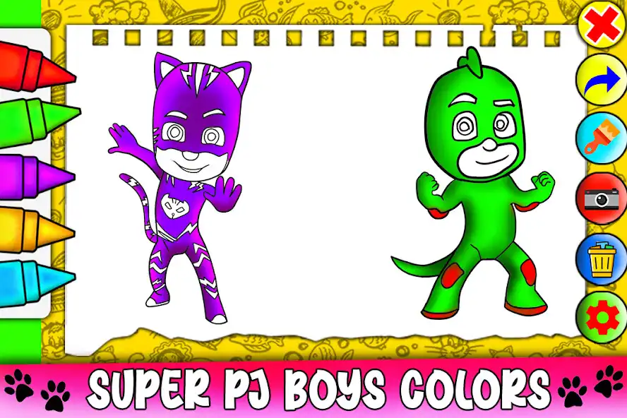 Play PJ Coloring Heroes Mask as an online game online PJ Coloring Heroes Mask with UptoPlay Play PJ Coloring Heroes Mask as an online game PJ Coloring Heroes Mask with UptoPlay