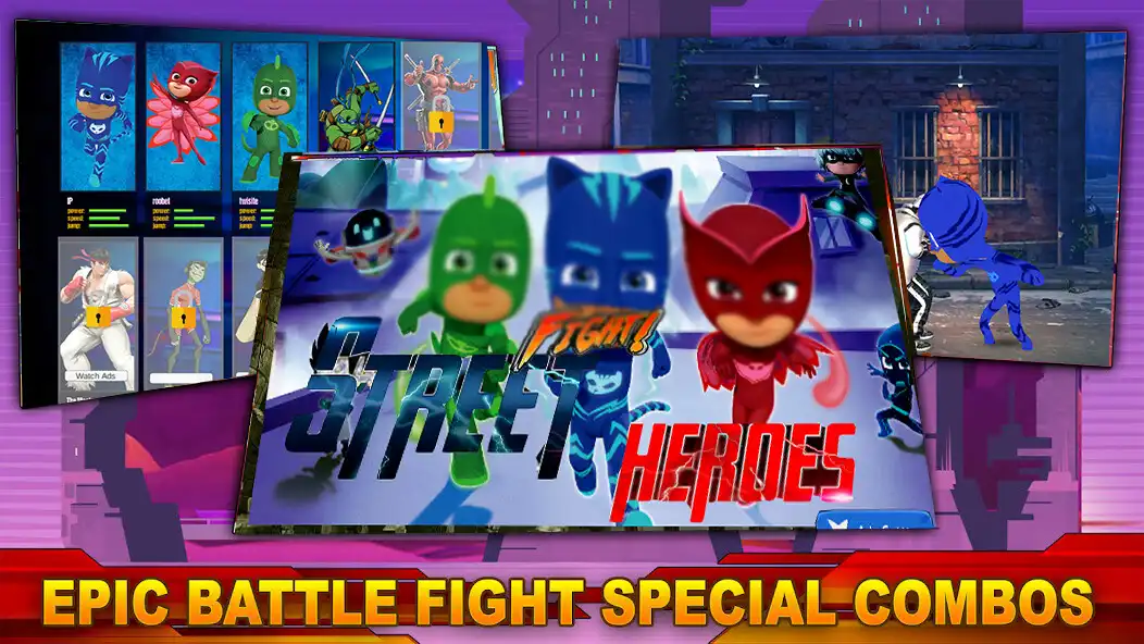 Play Pj fighting Hero Masks  and enjoy Pj fighting Hero Masks with UptoPlay