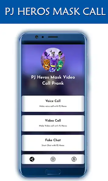 Play PJ Heroes Mask Video Call as an online game PJ Heroes Mask Video Call with UptoPlay