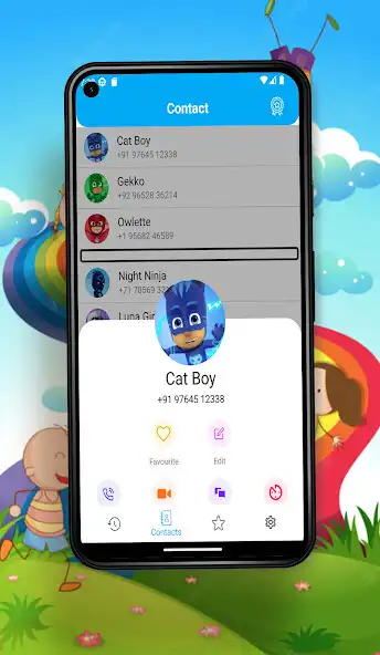 Play PJ Heros Mask Video Call Fake as an online game PJ Heros Mask Video Call Fake with UptoPlay