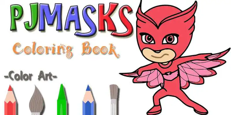 Play PJ Masks Coloring book - Coloring PJ Masks