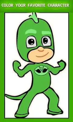 Play PJ Masks Coloring book - Coloring PJ Masks