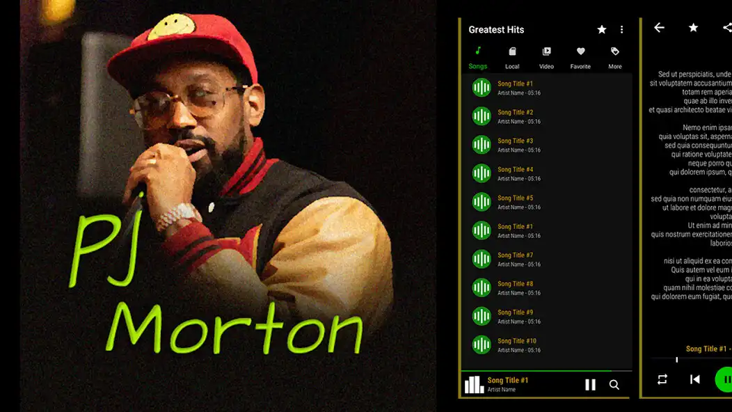 Play Pj Morton Songs Mp3  and enjoy Pj Morton Songs Mp3 with UptoPlay