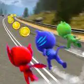 Free play online Pj Runners Masks Rush APK