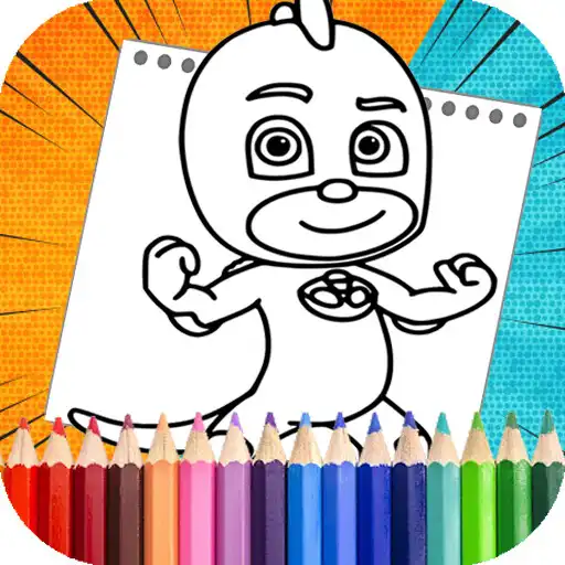 Play Pj Super heroes coloring mask APK Play Pj Super heroes coloring mask APK