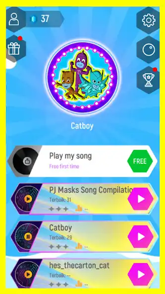 Play PJ Superheroes Masks Tiles Hop  and enjoy PJ Superheroes Masks Tiles Hop with UptoPlay