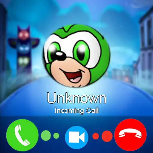 Play Pj Video Fake call chat heroes APK