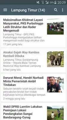 Play PKS Lampung Timur