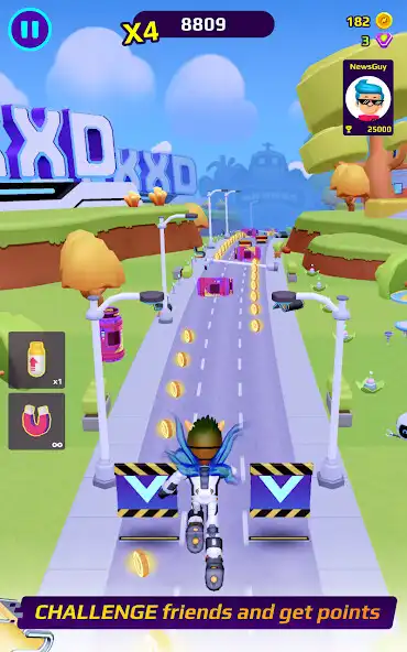Play PKXD Runner as an online game PKXD Runner with UptoPlay