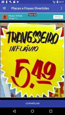 Play Placas e Frases Divertidas