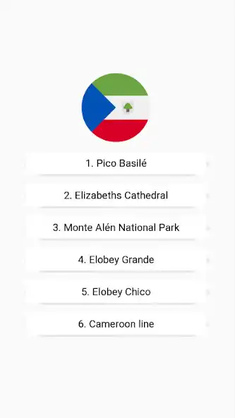 Play Places Equatorial Guinea as an online game Places Equatorial Guinea with UptoPlay