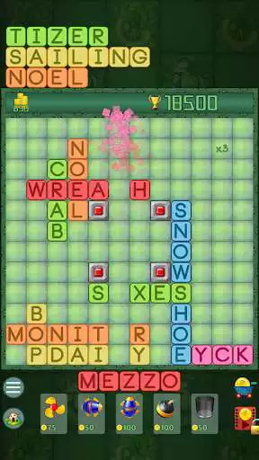 Play Place Words, word puzzle game. as an online game Place Words, word puzzle game. with UptoPlay