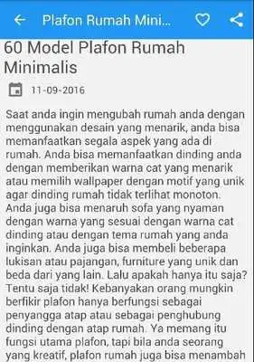 Play Plafon Rumah Minimalis - Mewah