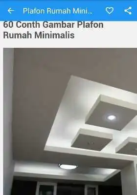 Play Plafon Rumah Minimalis - Mewah