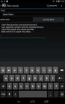 Play Plain Journal