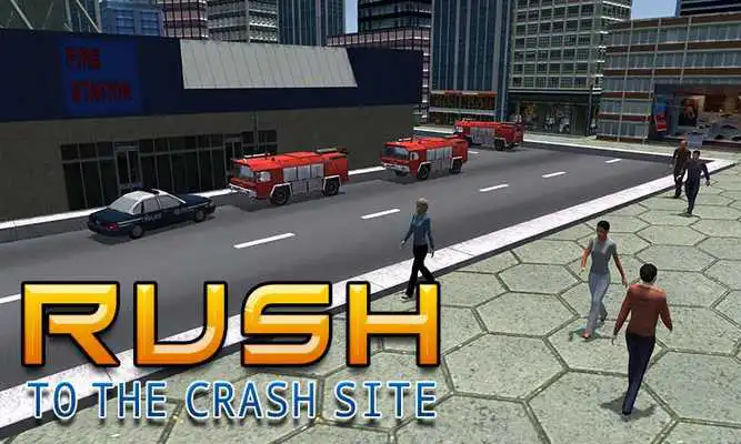Play Plane Crash Truck Rescue 911