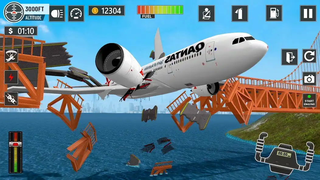 Play Plane Flight - Crash Simulator  and enjoy Plane Flight - Crash Simulator with UptoPlay